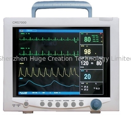 Porcellana Il touch screen 12,1 misura il più in pollici del monitor cardiaco CMS7000 di TFT LCD con 6 parametri per ICU fornitore