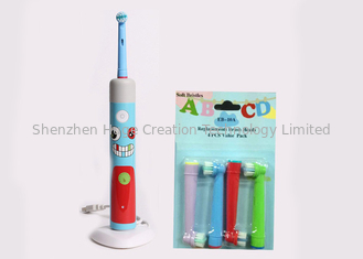 Porcellana La setola blu orale compatibile dell'indicatore di B scherza lo spazzolino da denti elettrico per i bambini fornitore