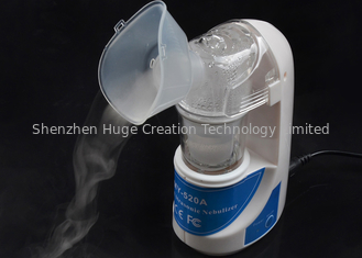 Porcellana Nebulizzatore ultrasonico tenuto in mano medico di controllo di due flussi d'aria mini per i bambini adulti con la maschera due fornitore