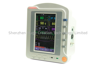 Porcellana Monitor paziente portatile di alta risoluzione con l'esposizione del Interamente cavo ECG fornitore