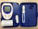 Porcellana Metro del glucosio del diabete del sangue del pacchetto della scatola dei colori con la striscia test 25pcs esportatore