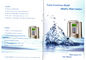 Acqua alcalina portatile Ionizer con 5/3 piatti dell'elettrodo fornitore