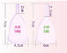 tazza molle S -1801 di periodo mestruale del silicone riutilizzabile 20Ml rosa/bianco/porpora fornitore