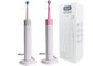  Colore rosa e grigio di compatibilità dello spazzolino da denti elettrico orale d&#039;oscillazione rotatorio dello spazzolino da denti B