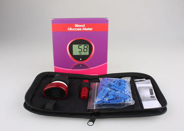 Porcellana Monitor diabetico veloce del glucosio del tester di prova della glicemia della prova con la lancetta distributore