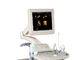 Pedale mobile del sistema diagnostico di ultrasuono di doppler di colore dell'affissione a cristalli liquidi della macchina di ultrasuono di alta definizione fornitore