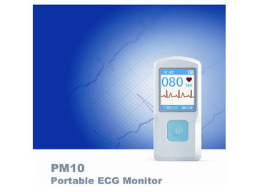 Porcellana Elettrocardiografo LCD di elettrocardiogramma dell&#039;esposizione ECG Bluetooth della macchina mobile tenuta in mano di ultrasuono di PM10 distributore