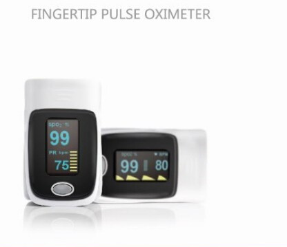 Monitor di impulso del dito dello schermo a colori del CE OLED due, ossimetro medico portatile YK - 80A di impulso