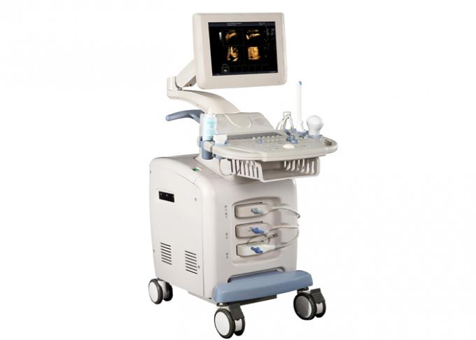 Pedale mobile del sistema diagnostico di ultrasuono di doppler di colore dell'affissione a cristalli liquidi della macchina di ultrasuono di alta definizione