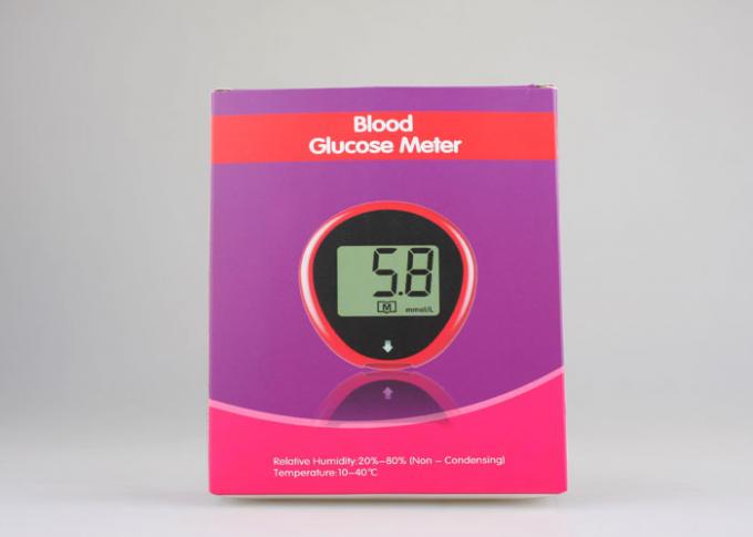 Monitor diabetico veloce del glucosio del tester di prova della glicemia della prova con la lancetta